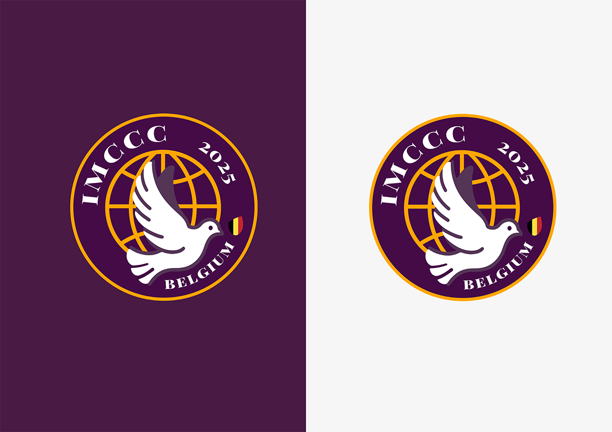 Déclinaison claire et sombre du logo IMCCC